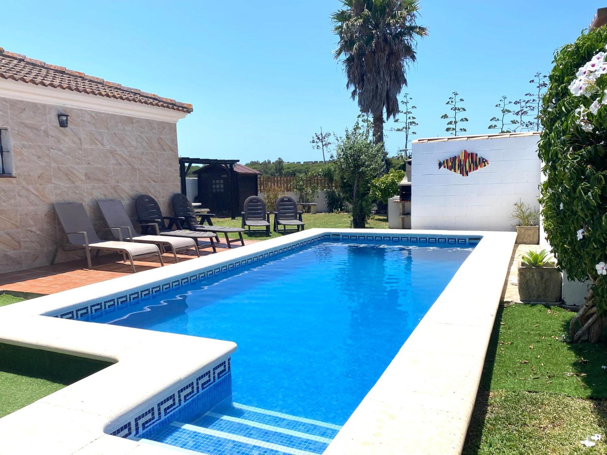 Villa El Bomberito Chiclana de la Frontera Dış mekan fotoğraf